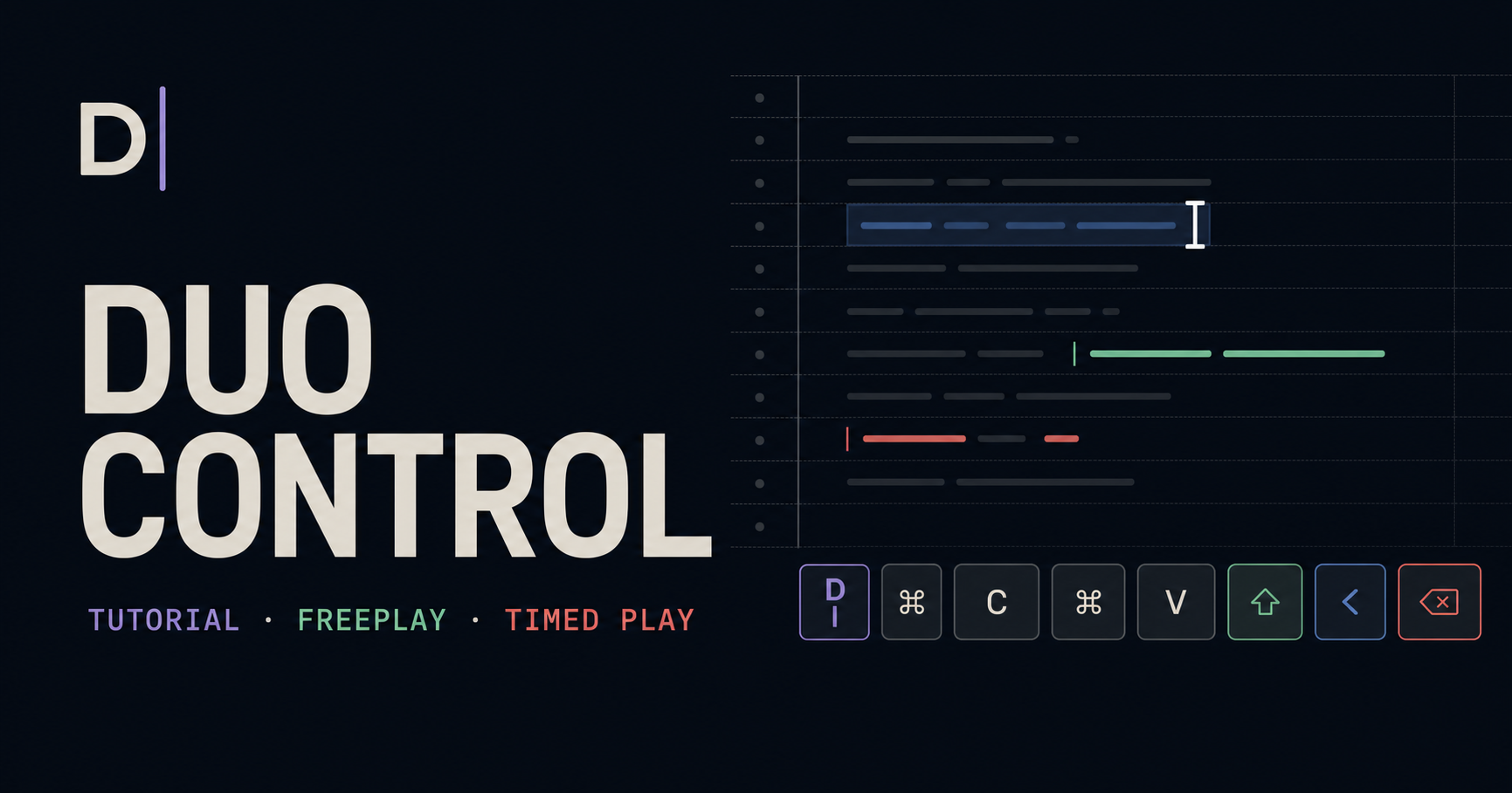 I built a typing game for learning macOS keyboard navigation — looking for feedback logo